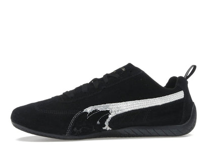 Balenciaga x Puma Speedcat Suede Distressed Black White