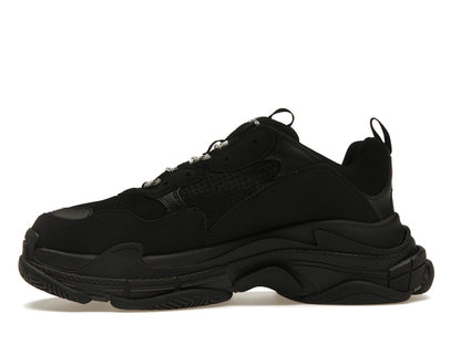 Balenciaga Triple S Black White Laces