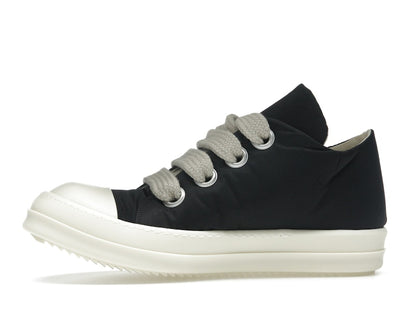 Rick Owens DRKSHDW Hollywood Jumbo Lace Puffer Low Black Milk