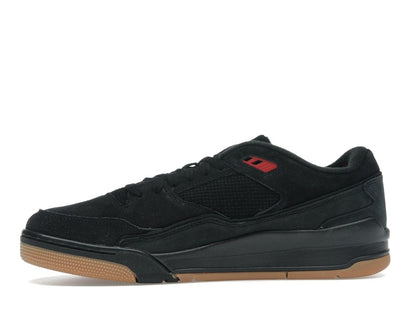 Jordan Flight Court Black Red