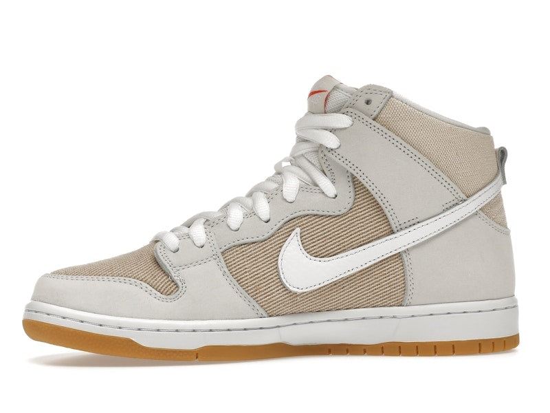 Nike SB Dunk High Pro ISO Orange Label Unbleached Natural
