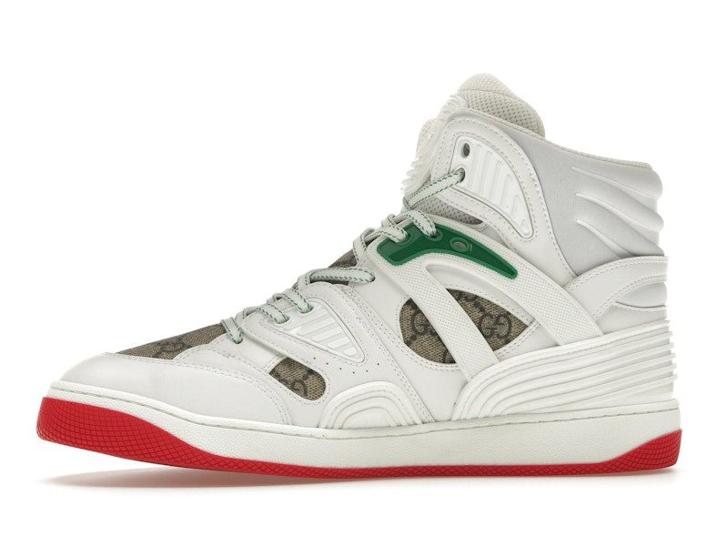 Gucci Basket White Demetra Red (Women's)