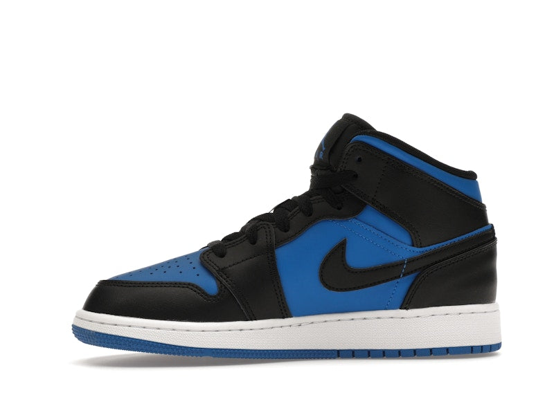 Jordan 1 Mid Black Royal Blue (GS)