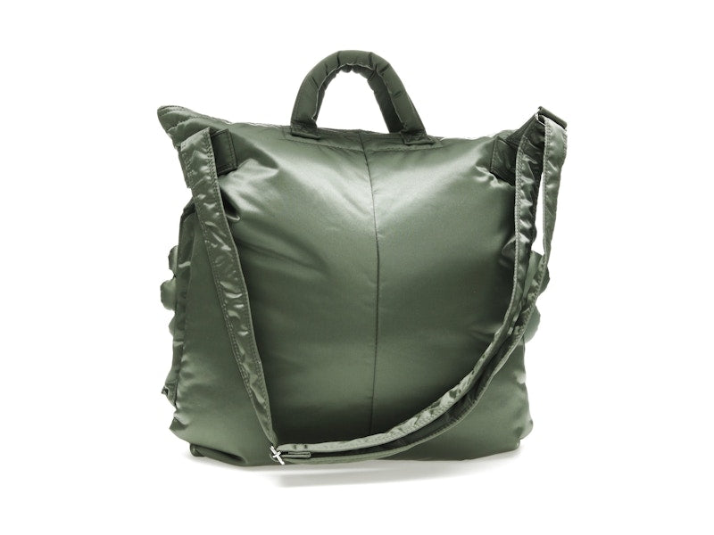 Takashi Murakami x PORTER 2Way Helmet Bag Sage Green