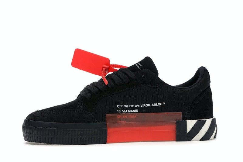 OFF-WHITE Vulc Low Black Fuchsia