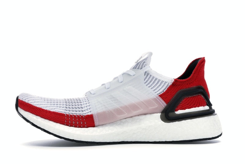 adidas Ultra Boost 19 White Scarlet