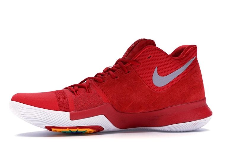 Nike Kyrie 3 Red Suede