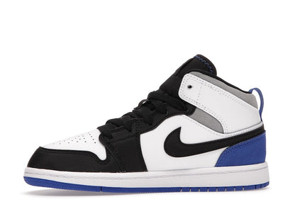 Jordan 1 Mid SE White Black Royal (PS)