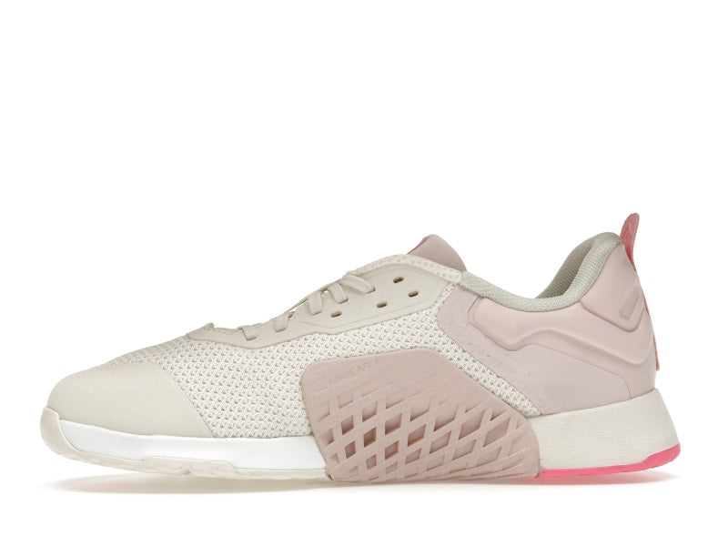adidas Dropset 3 Chalk White Iron Metallic Semi Pink Spark (Women's)