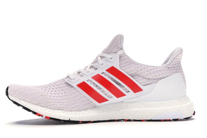 adidas Ultra Boost 4.0 Cloud White Active Red