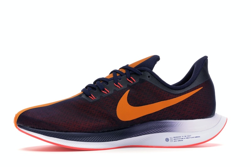 Nike Zoom Pegasus 35 Turbo Blackened Blue Orange Peel (Women's)
