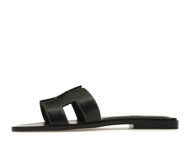 Hermes Oran Sandal Nior Box Calfskin Leather