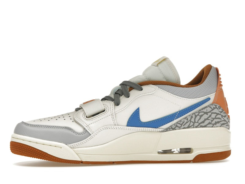 Jordan Legacy 312 Low Phantom Amber Brown Star Blue