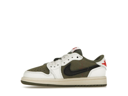 Jordan 1 Retro Low OG SP Travis Scott Medium Olive (PS)