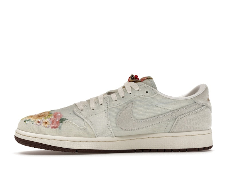 Jordan 1 Retro Low OG Football Grey Sail Light Chocolate