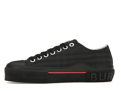 Burberry Vintage Check Canvas Low-Top Sneaker Dark Charcoal