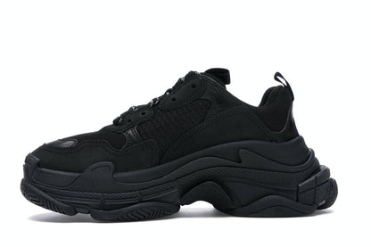 Balenciaga Triple S Triple Black (2018) Reissue Nondistressed (Women's)