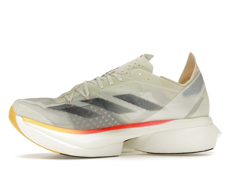 adidas Adizero Adios Pro 3 Ivory Core Black Crystal Sand