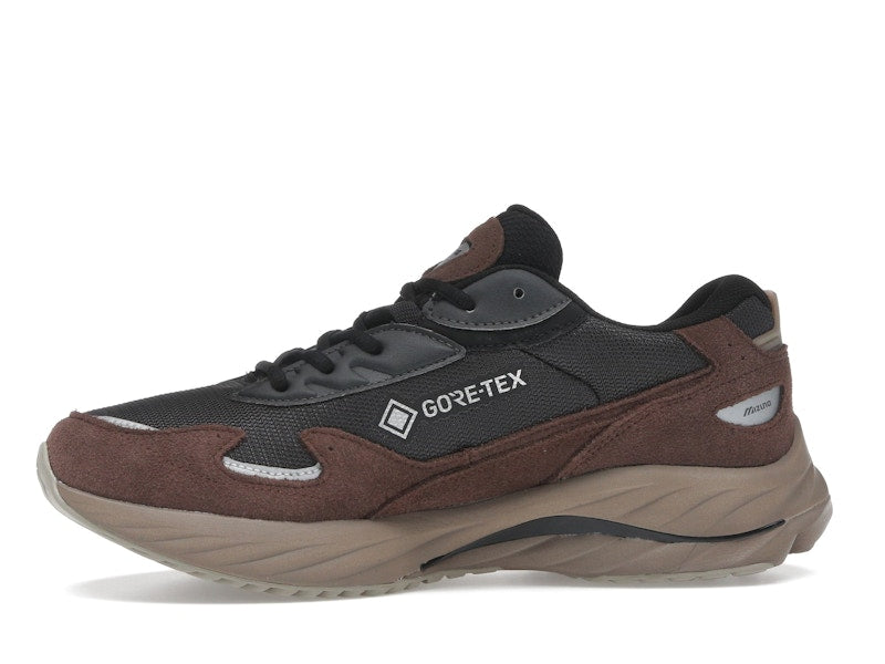 Mizuno Wave Rider Beta Gore-Tex Black Sand Chicory Coffee