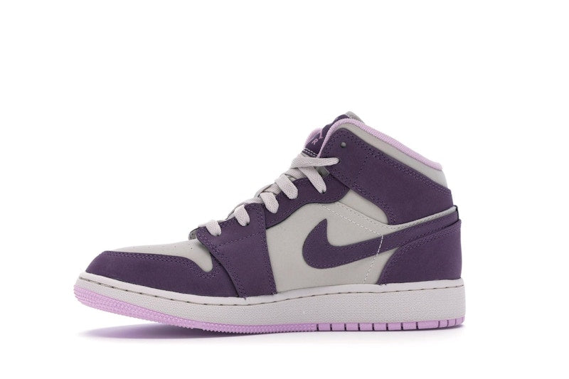 Jordan 1 Mid Pro Purple Desert Sand (GS)