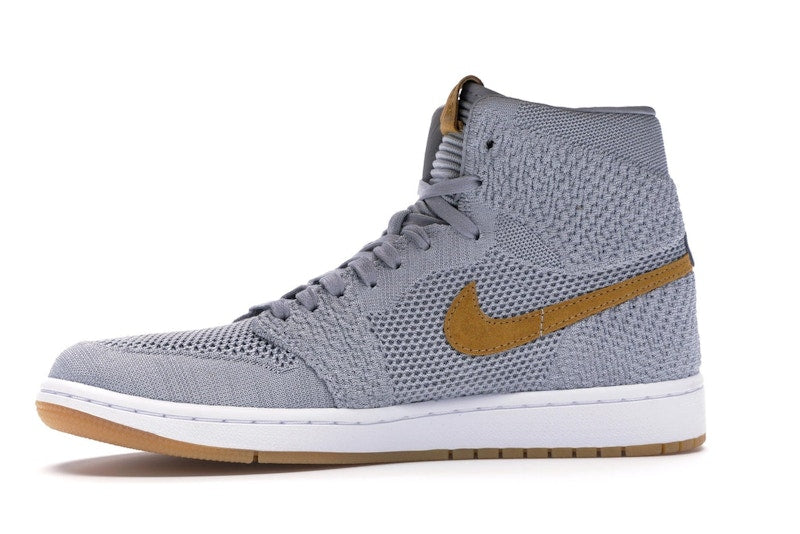Jordan 1 Retro High Flyknit Wolf Grey
