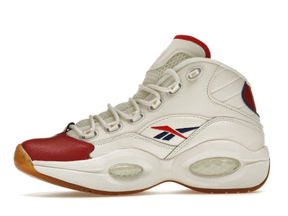 Reebok Question Mid White Red Blue