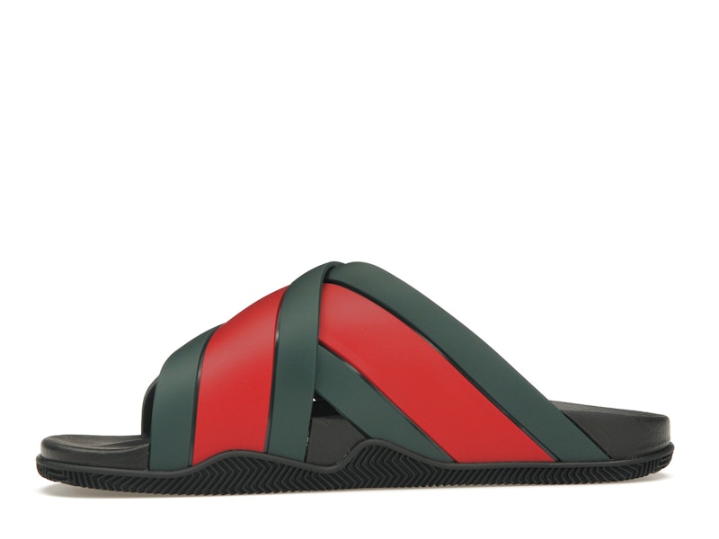 Gucci Web Slide Black Rubber