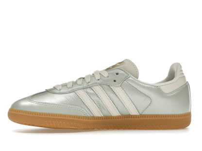adidas Samba OG Linen Green Metallic (Women's)
