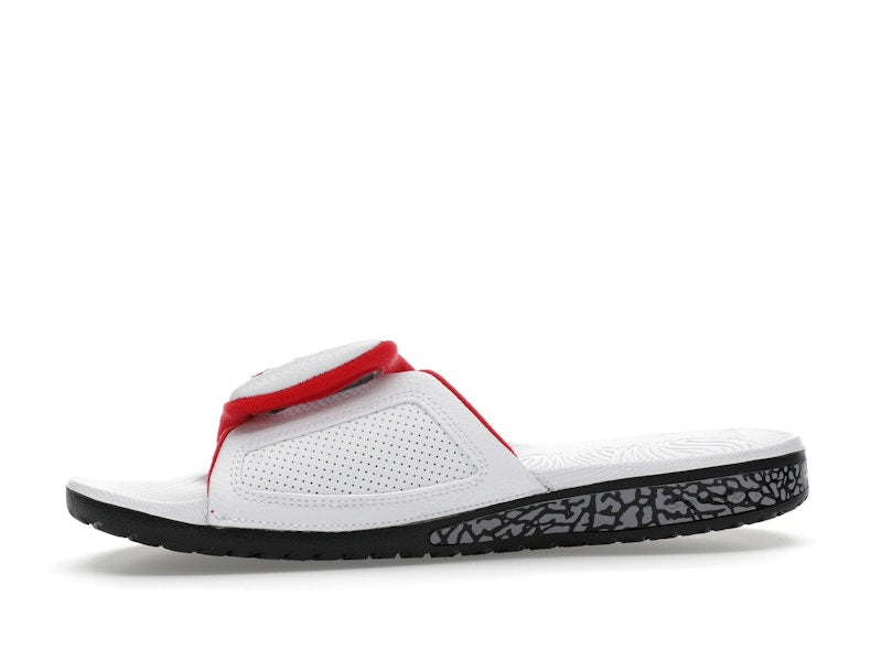 Jordan Hydro III Retro White University Red Cement