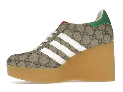 adidas x Gucci Gazelle Wedge Beige GG Monogram (Women's)