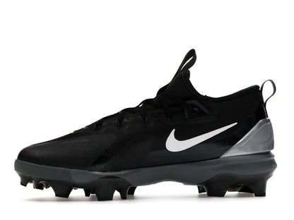 Nike Force Trout 9 Elite MCS Black White Anthracite Metallic Silver