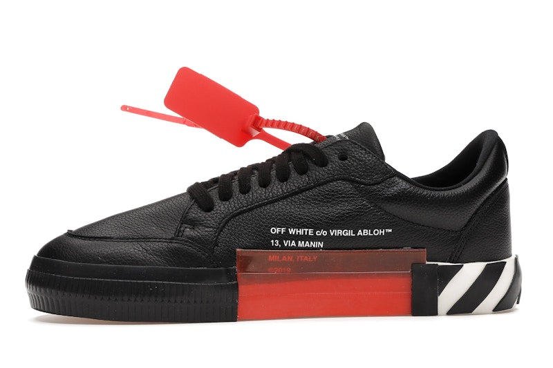 OFF-WHITE Vulc Low Black White SS20
