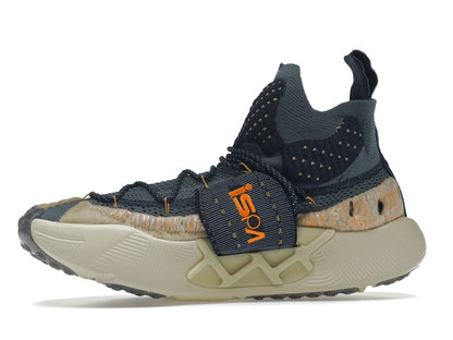 Nike ISPA Sense Flyknit Mineral Slate Magma Orange