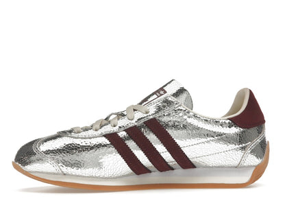 adidas Country OG Silver Metallic Maroon (Women's)