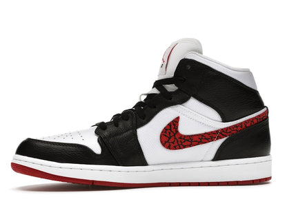 Jordan 1 Phat White Red Black (Elephant Print)