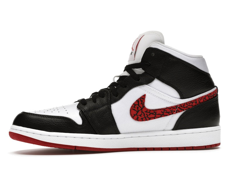 Jordan 1 Phat White Red Black (Elephant Print)