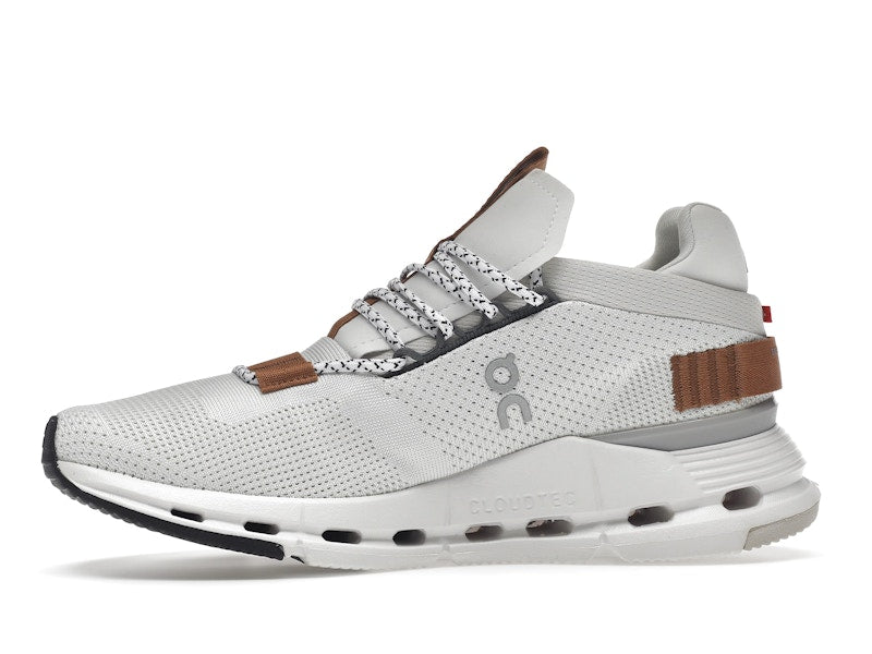 On Running Cloudnova White Pearl Brown (Women's)