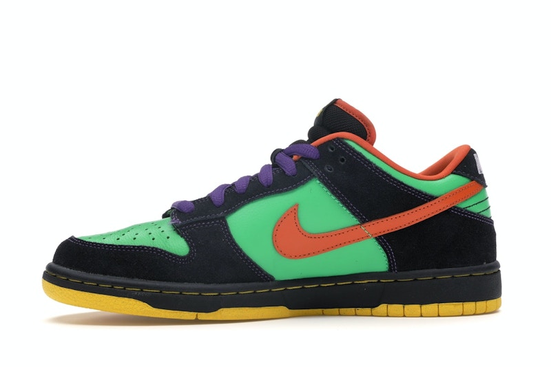 Nike SB Dunk Low Green Spark Hoop Orange