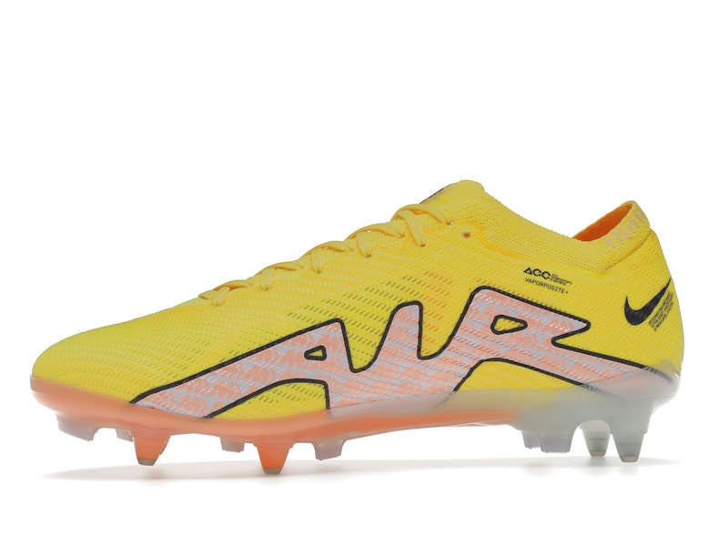 Nike Zoom Mercurial Vapor 15 Elite SG-Pro Anti-Clog Traction Yellow Strike Sunset Glow