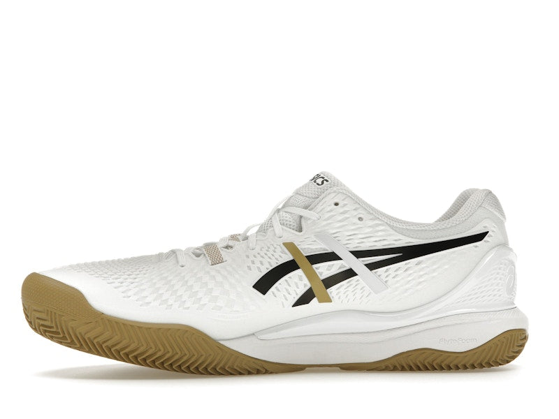 ASICS Gel-Resolution 9 Clay BOSS Matteo Berrettini White Camel