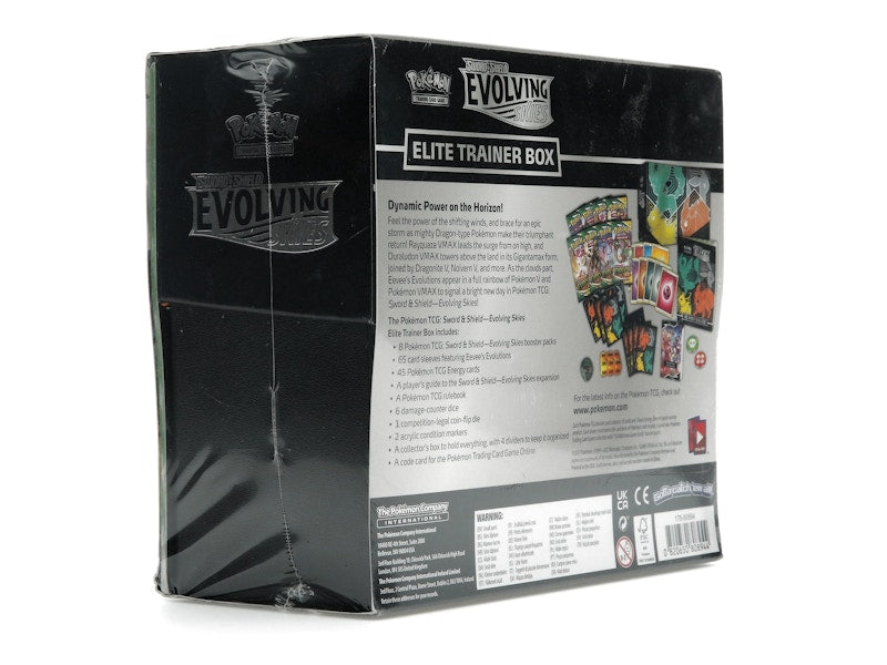 Pokémon TCG Sword & Shield Evolving Skies Elite Trainer Box (Flareon/Jolteon/Umbreon/Leafeon)