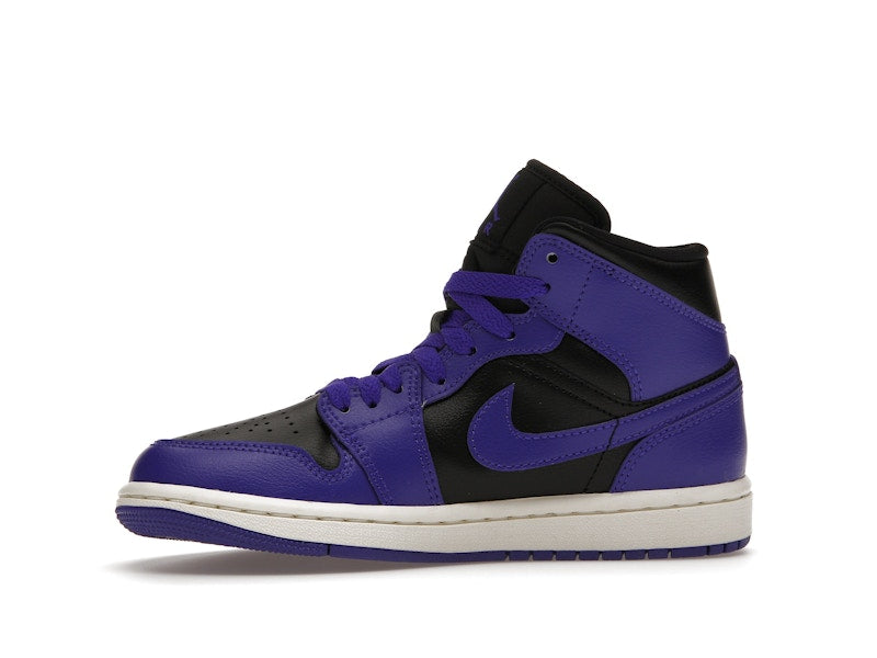 Jordan 1 Mid Purple Black (Women's)