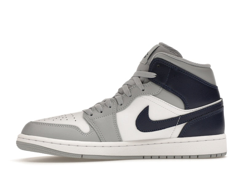 Jordan 1 Mid Wolf Grey Midnight Navy