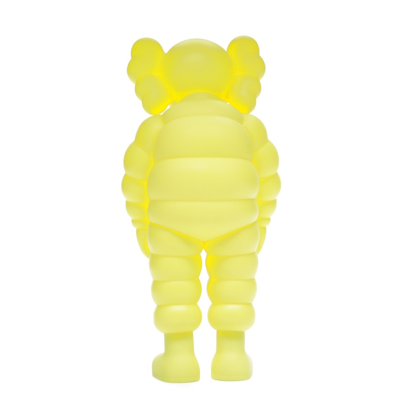 KAWS What Party Vinyl Figure Yellow