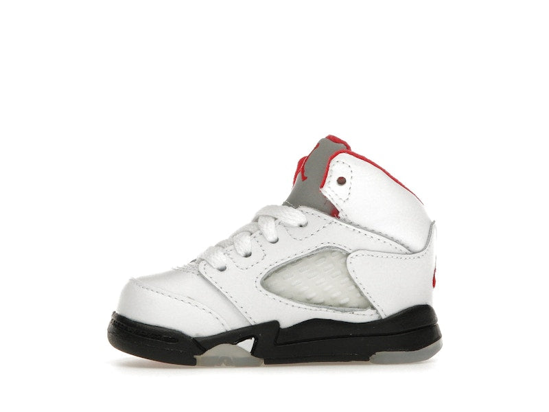 Jordan 5 Retro Fire Red Silver Tongue (2020) (TD)