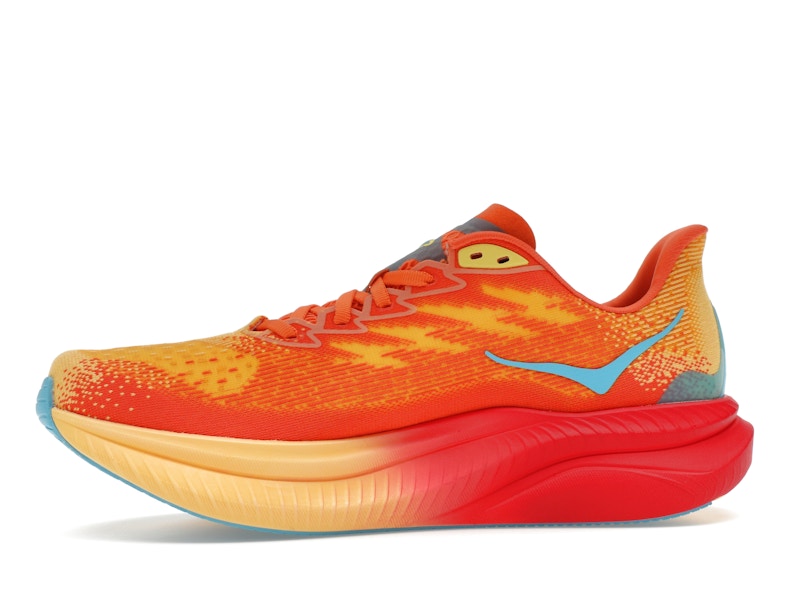 Hoka One One Mach 6 Poppy Squash