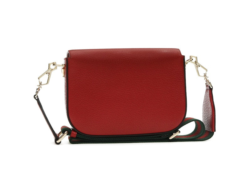 Gucci x adidas Horsebit 1955 Shoulder Bag Red