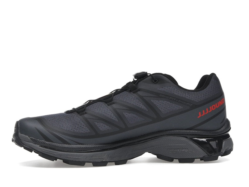 Salomon XT-6 JJJJound Black Fiery Red