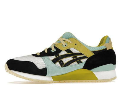 ASICS Gel-Lyte III OG White Black Moss Green Blue