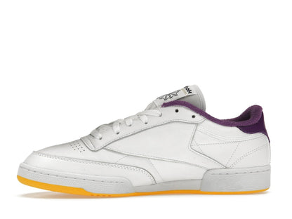 Reebok Club C 85 Eric Emanuel White Purple Yellow